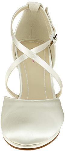 Brautschuhe Rainbow Club /Olaila/ Satin  (Ivory) - 2
