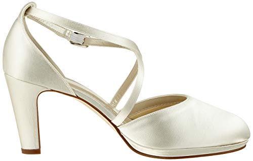 Brautschuhe Rainbow Club /Olaila/ Satin  (Ivory) - 6