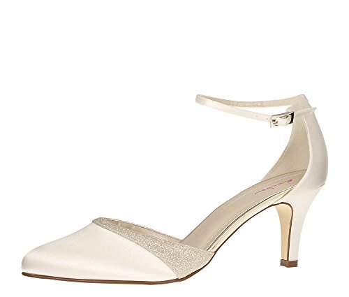 Rainbow Club // Brautschuhe mit Riemchen (Ivory)