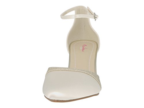 Rainbow Club // Brautschuhe mit Riemchen (Ivory) - 3