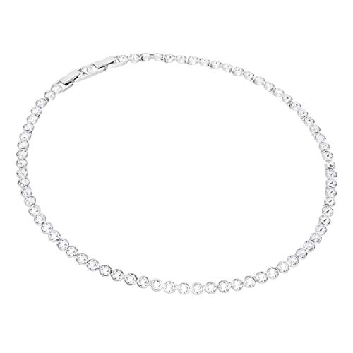 Swarovski Tennis Set, weiss, rhodiniert - 2