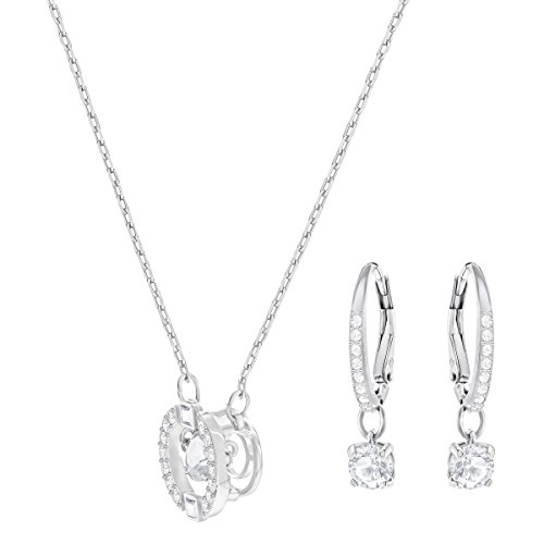Swarovski Sparkling Dance Round Set, klein, weiss, rhodiniert - 3