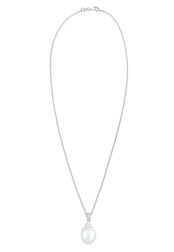 Diamore Damen Halskette 925 Sterling Silber Diamant 45.0 cm weiß 0109142713_45 - 3