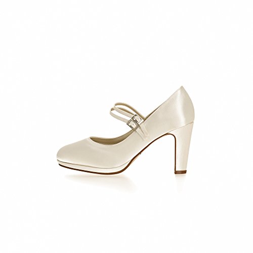 Brautschuhe Rainbow Club /Annette/ Satin (ivory) - 3