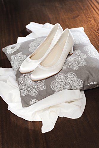 Rainbow Club Brautschuhe Ramona  Hochzeitsschuhe – Ivory / Creme - 6