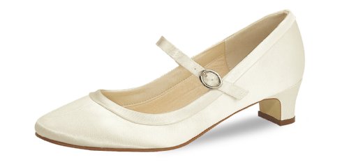 Brautschuhe Rainbow Club /Larissa/Satin - ivory