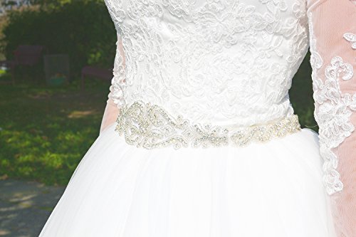 Luxus Brautkleid Hochzeitskleid // Spitze mit Ärmel Prinzessin Brautkleid - 7