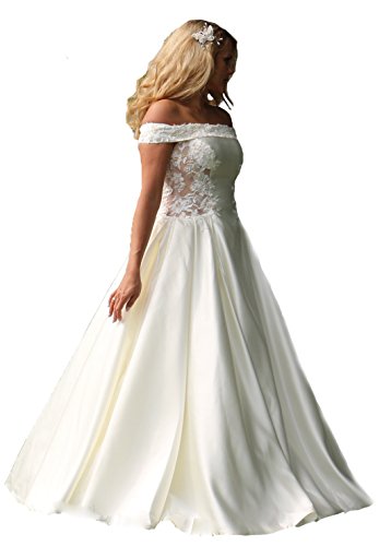 Luxus Brautkleid Hochzeitskleid Weiß nach Maß