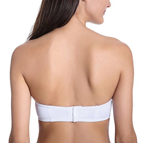 Brautunterwäsche Push Up Trägerlos BH – Abnehmbare Polsterung - 2