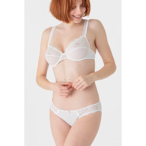 Maison Lejaby Damen BH Cercle Gaby, Weiß - 4